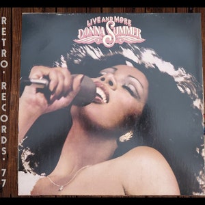 Donna Summer Live and More, Vintage LP, NBLP 7119-2,  1978, Disco, Free Shipping