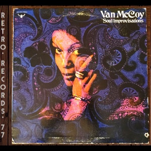 Van McCoy-Soul ImprovisationsLP, 1972, Soul Funk Album, LP, Vinyl, Record