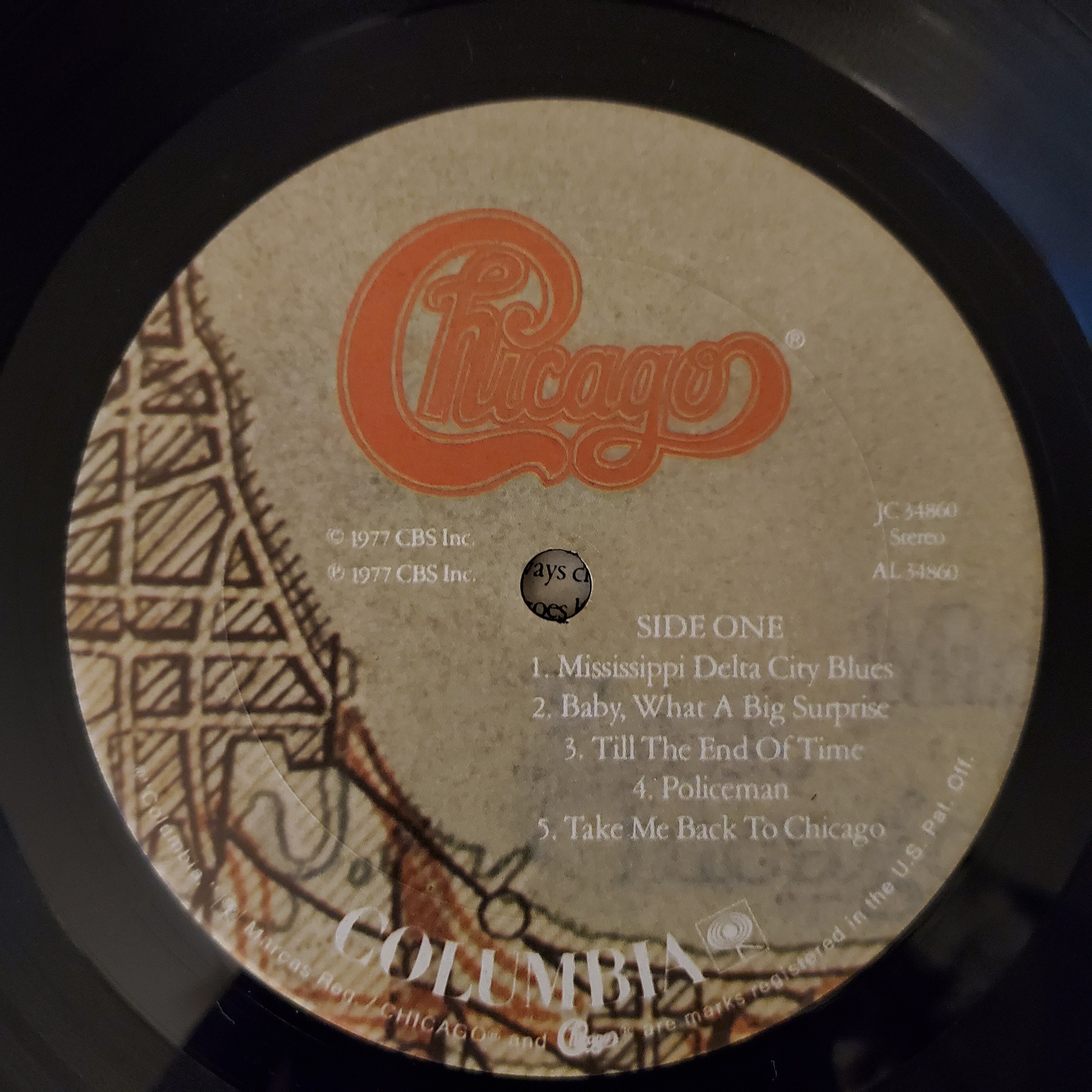 1977 Chicago-chicago XI Vinyl, Baby What A Big Surprise, Take Me