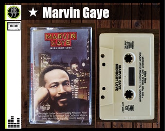 1982 Marvin Gaye-Midnight Love Cassette