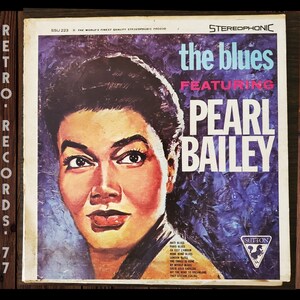 Pearl Bailey-The Blues Featuring Pearl Bailey LP, 1960,  Album, LP, Vinyl, Record