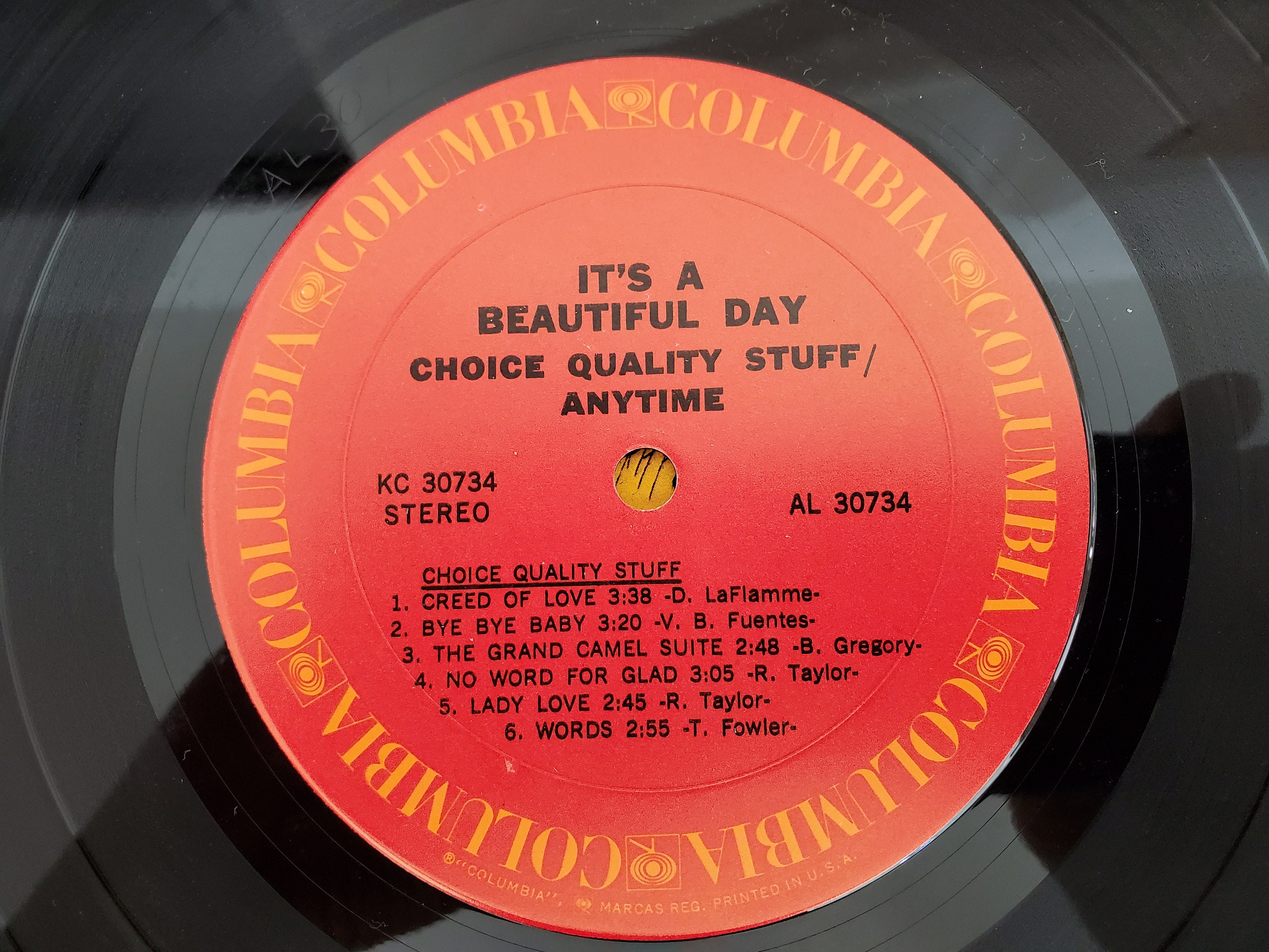 1971 It's A Beautiful Day - Choice Quality Stuff/anytime