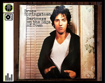 1978 Bruce Springsteen - Darkness on The Edge of Town, Rock, LP, Vinyl, Record, Album