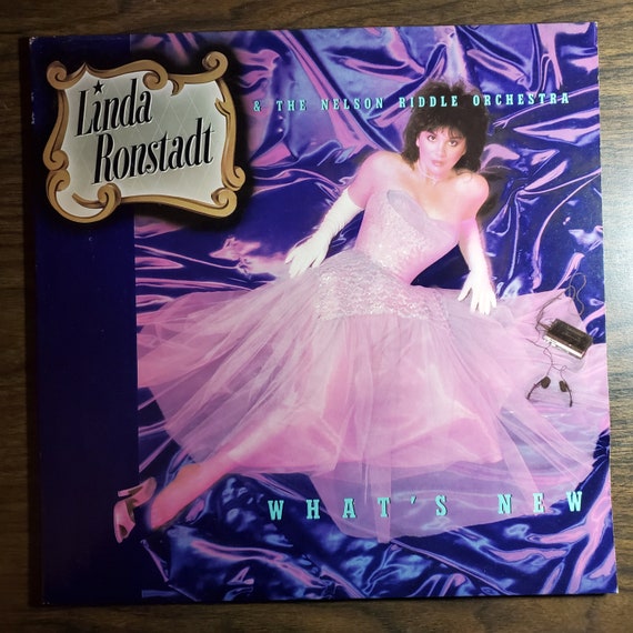 linda ronstadt purple dress 1983 Linda Ronstadt & the Nelson Riddle Orchestra-what's New, I've Got A  Crush on You