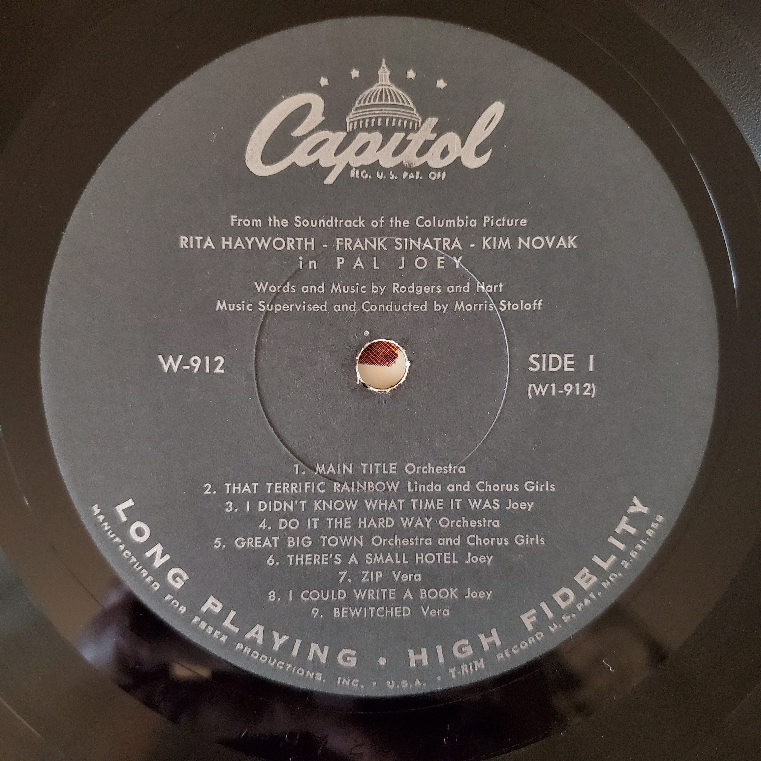 1957 Pal Joey (broadway Soundtrack Album), Rita Hayworth