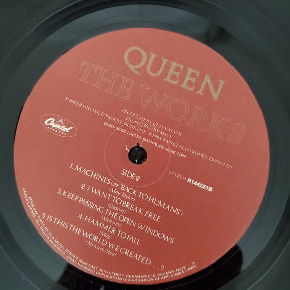 Queen – the Works Album, 1984, Radio Ga Ga, I Want to Break Free
