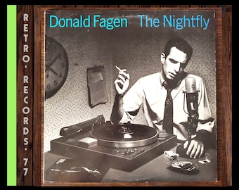 1982 Donald Fagen-the Nightfly LP, Jazz, 1-23696, Album, Record