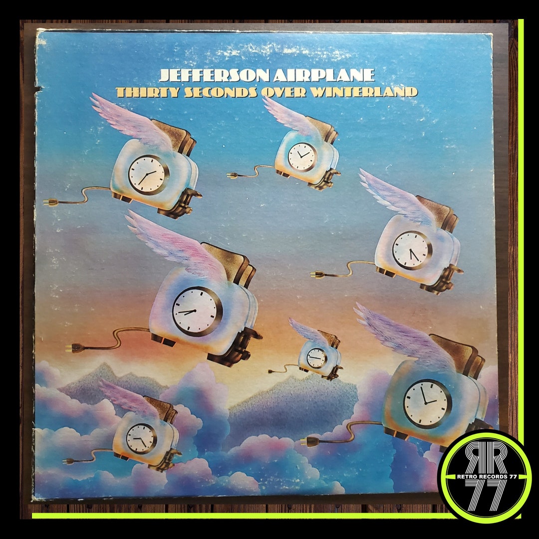 Jefferson Airplane – Thirty Seconds Over Winterland Album, 1973 - Etsy