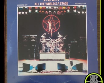 Vintage Rush - All the World's a Stage - Vinyl Record - Etsy
