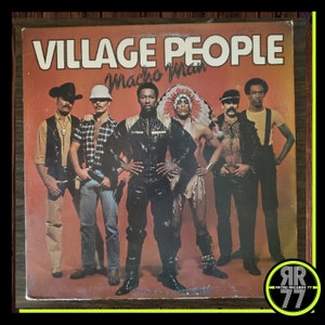 1978 Village People –Macho Man LP , NBLP 7096, disco lp, Vinyl, Record, Album