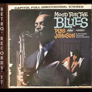 Plas Johnson-Mood For The Blues LP, 1961, Jazz Album, LP, Vinyl, Record