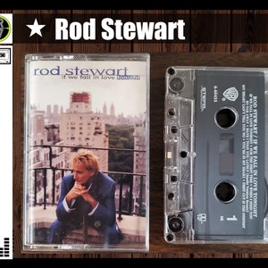 1996 Rod Stewart - If We Fall In Love Tonight Cassette,  4-46452