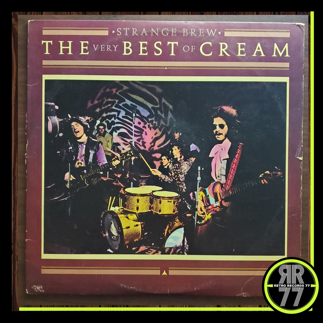 Cream Strange Brew the Very Best of Cream Album 1983 Etsy