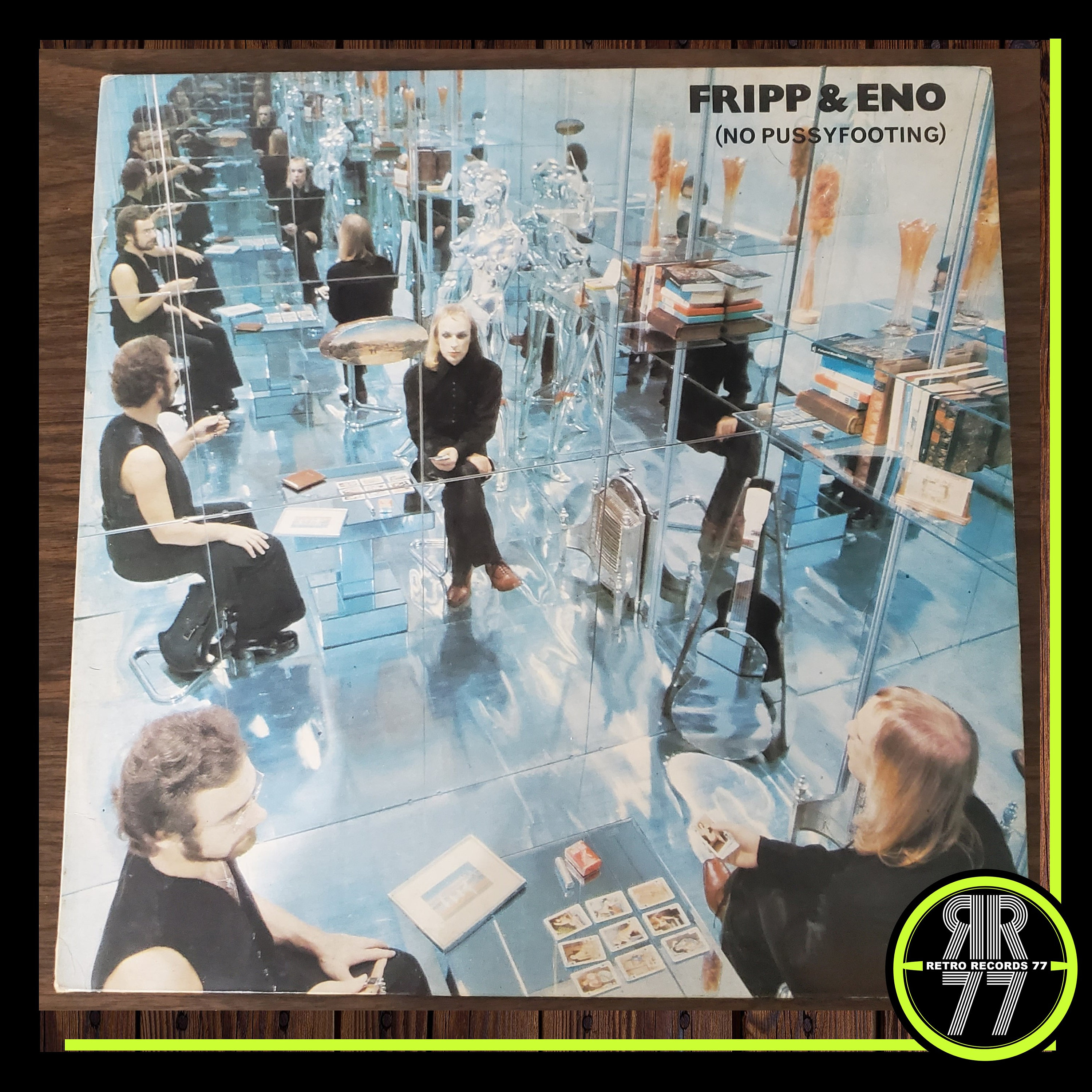 1973 Fripp & Eno – (no Pussyfooting) Album, HELP 16, Gatefold