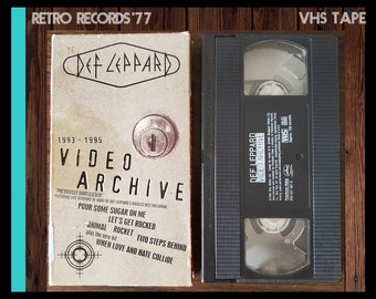 Def Leppard - Video Archive VHS, 1995, Def Leppard Music