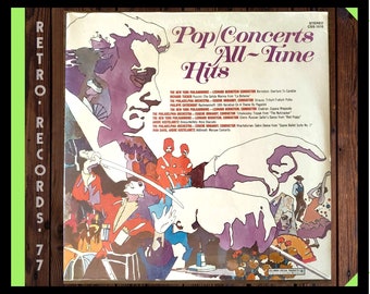 Sealed Vintage 'Pop/Concerts All-Time Hits' LP – New York Philharmonic, 1975