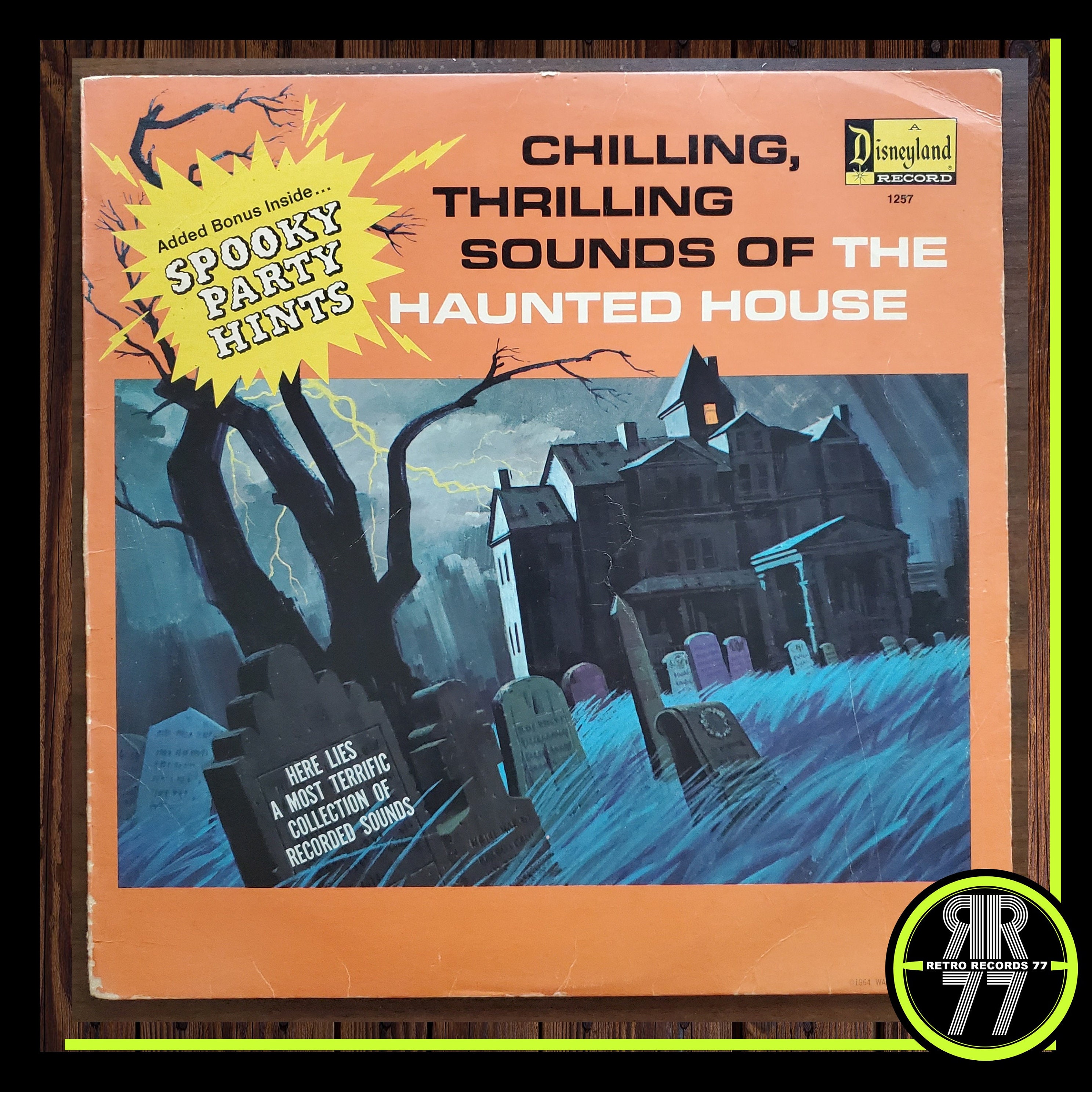 Spooky Tales & Scary Sounds Stories CD Halloween Music CD