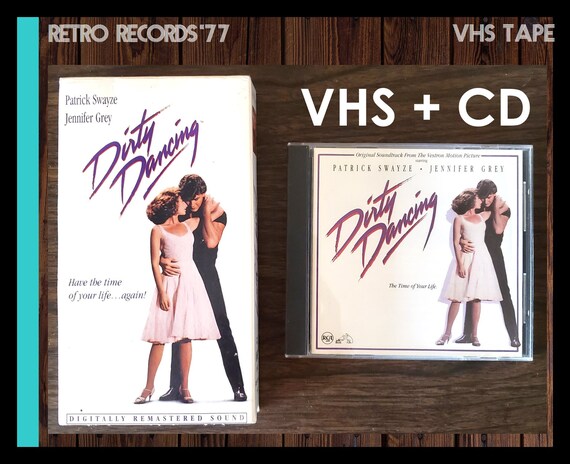 Dirty Dancing VHS Tape and CD Soundtrack, 1987 Movie