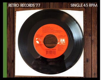 Sheryl Crow-Strong Enough / Run Baby Run 45 RPM Single, 1994, Single, album, record, vinyl, lp