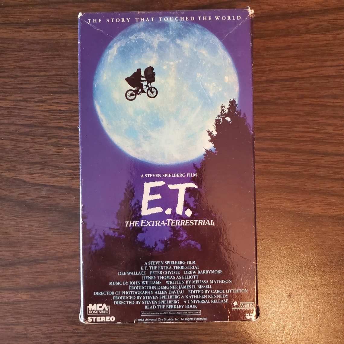 1982 E.T. the Extraterrestrial Film on VHS VHS Et Vhs Et Etsy