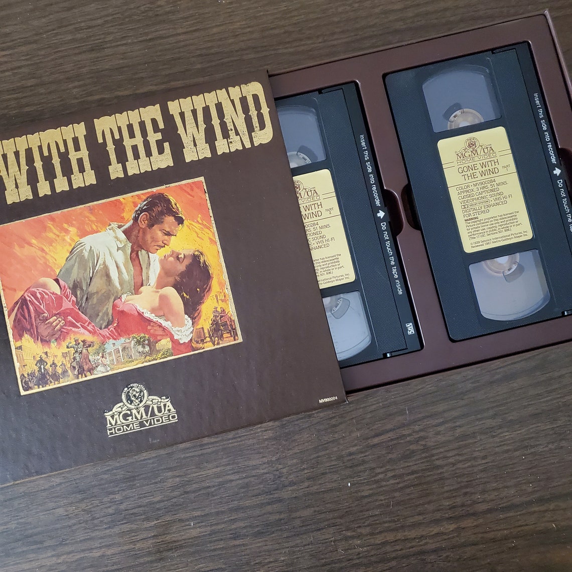 Gone With the Wind MGM/UA Home Video VHS Boxed MV900284 Old Etsy