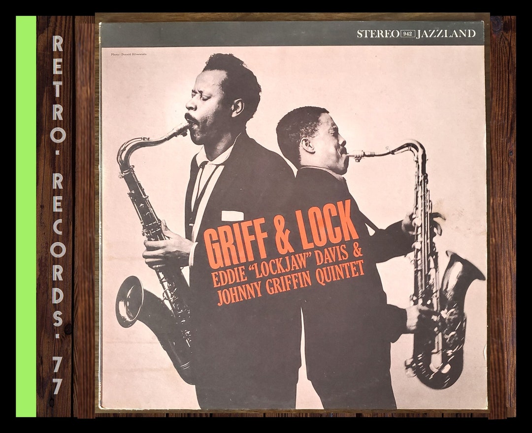 1961 Eddie 'lockjaw' Davis &amp; Johnny Griffin Quintet-griff and Lock,  Jazzland -JLP 942, Album, LP, Vinyl, Record - Etsy