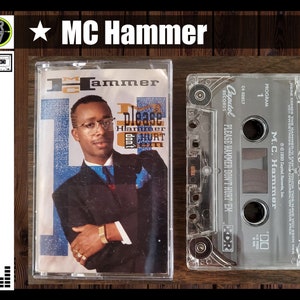 1990 MC Hammer-Please Hammer Don&#39;t Hurt &#39;Em Cassette, C4-92857