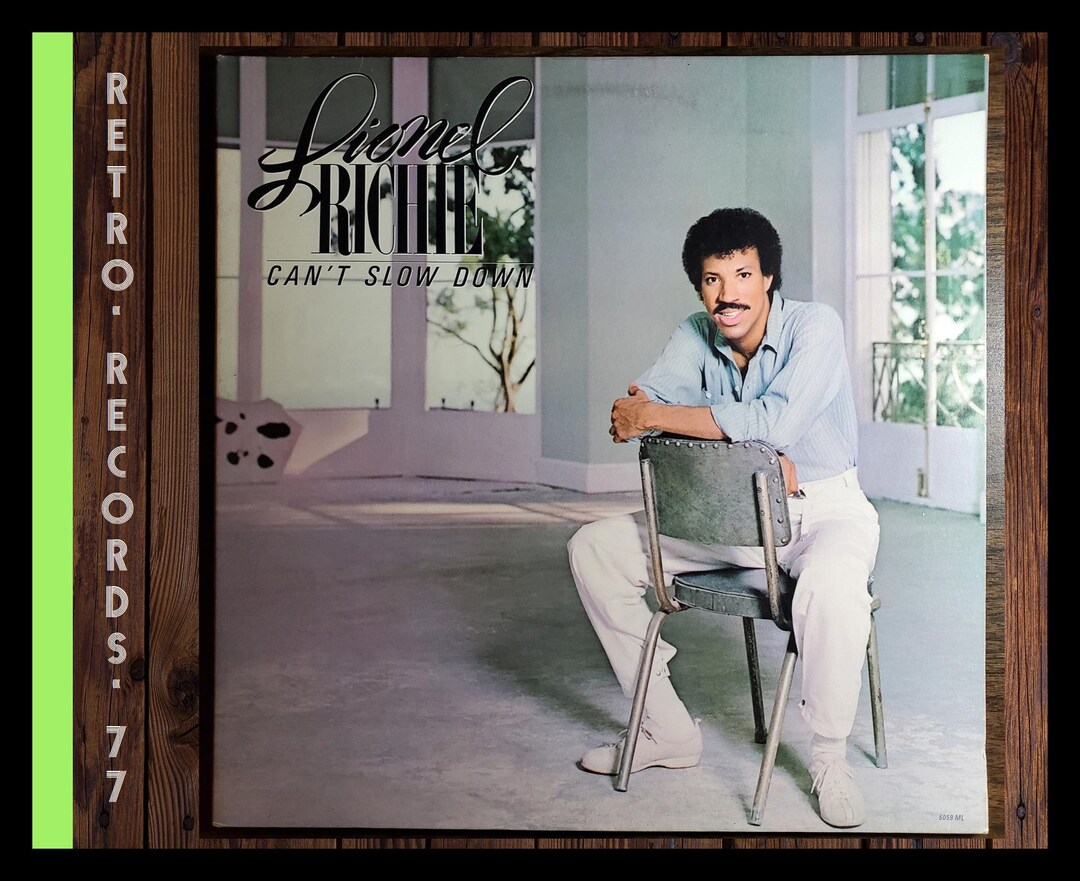 Lionel Riche CAN'T SLOW DOWN ドイツ盤LP初期プレス Lionel Richie – Can't Slow Down – Vinyl (Gatefold, LP, Album