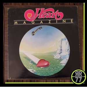 Vintage LP: Heart-Magazine, 1978, Heart Band, Annie Wilson, 80s Girls Rock Band, Classic Rock, Vinyl, LP, Album, Record
