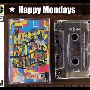 1990 Happy Mondays-Pills &#39;N&#39; Thrills And Bellyaches Cassette,  Alternative Rock, Indie Rock