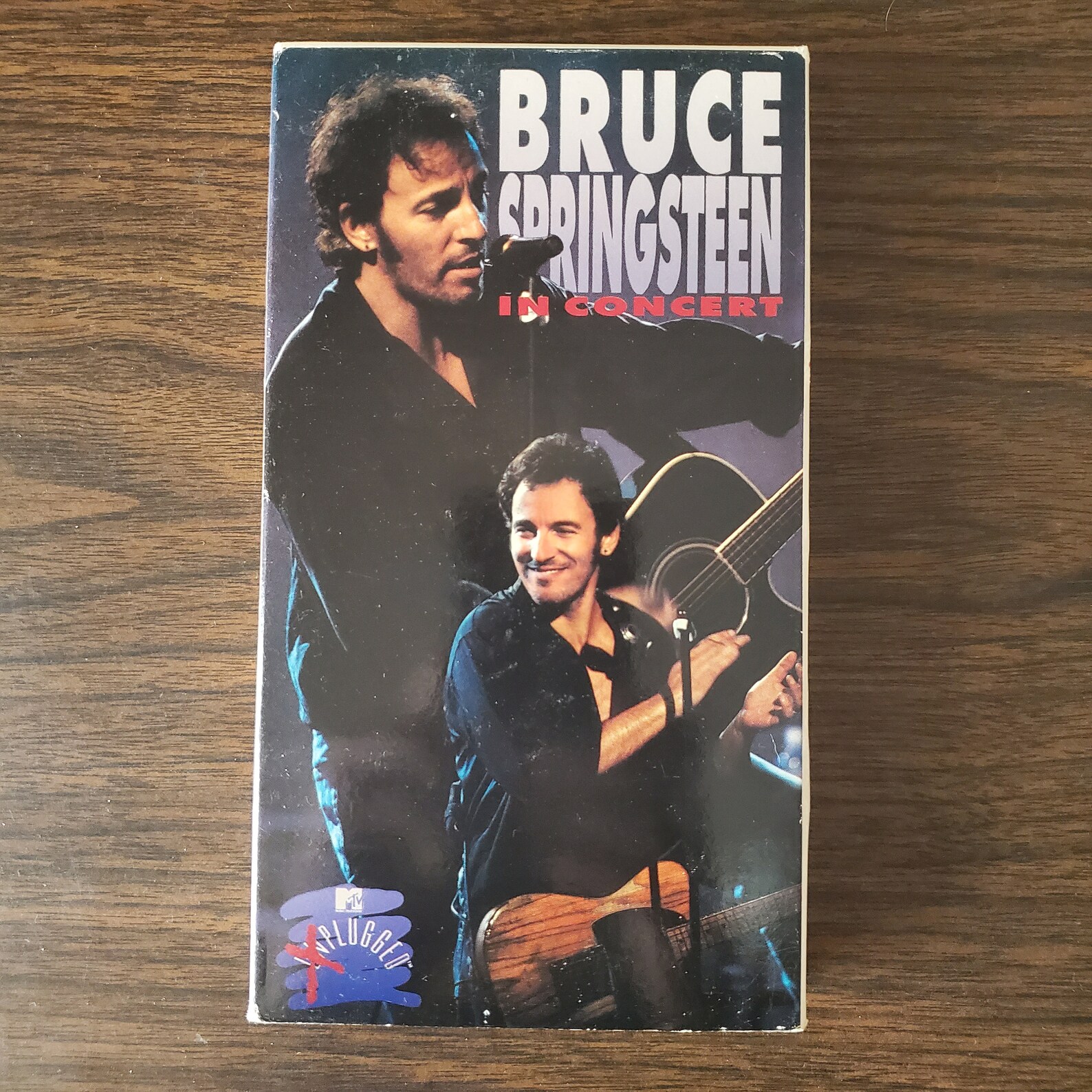 1992 Bruce Springsteen in Concert MTV Unplugged VHS Etsy