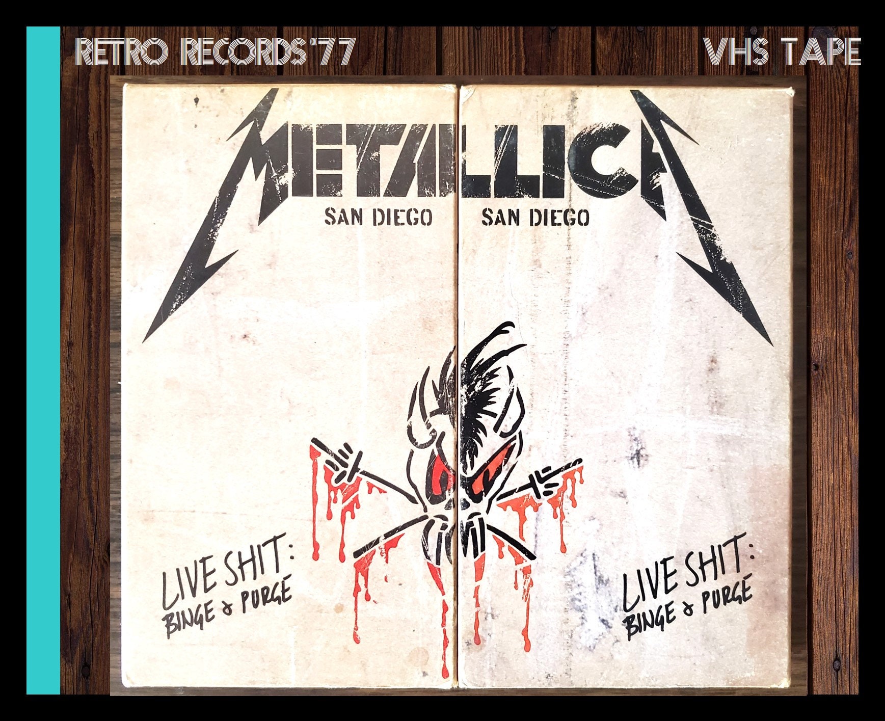 Metallica - Live Shit: Binge & Purge VHS (san Diego, 1992
