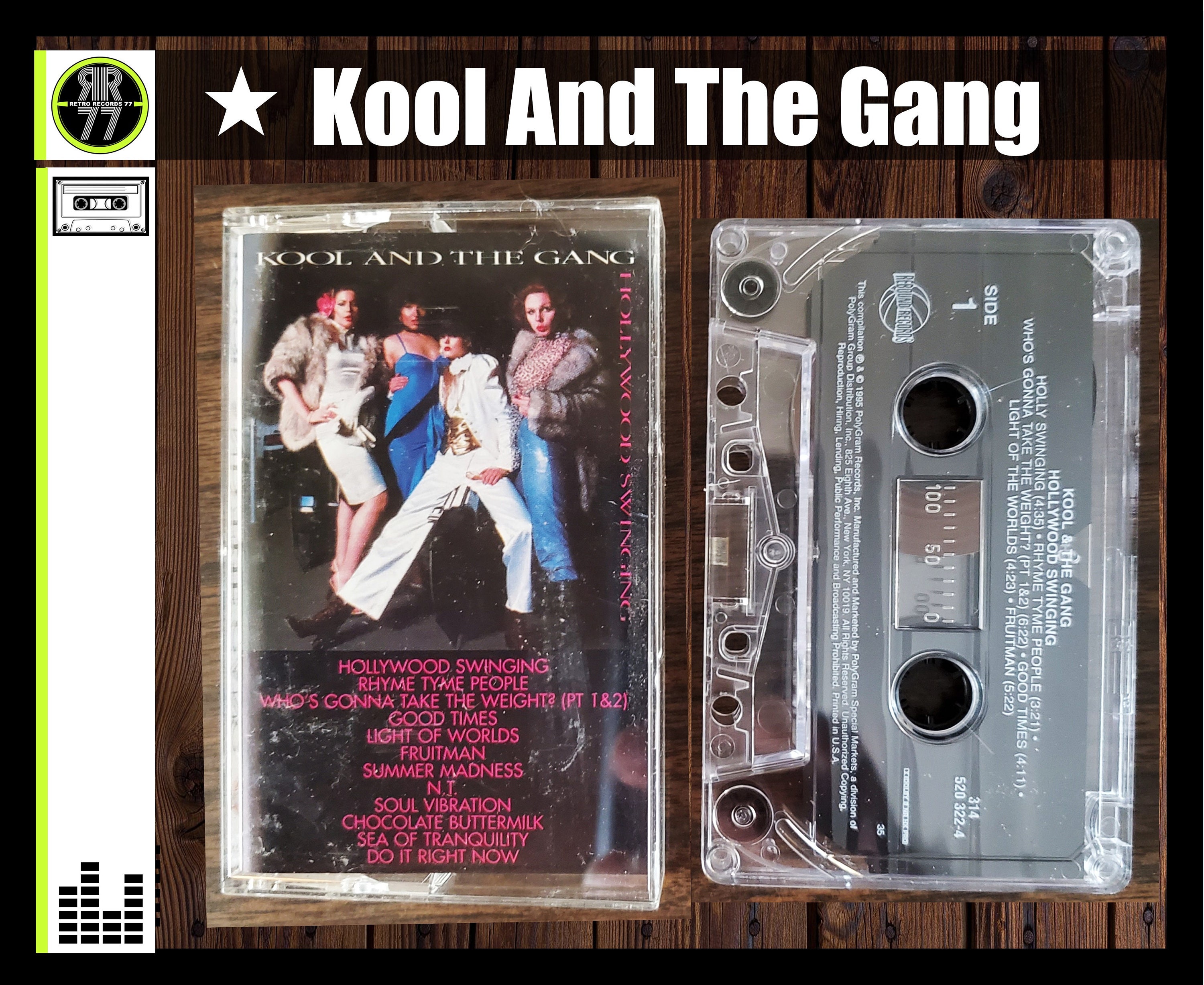 1995 Kool and the Gang-hollywood Swinging Cassette