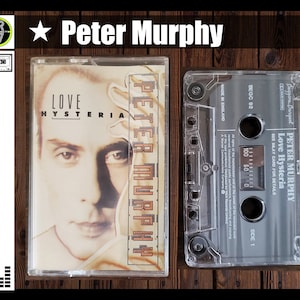 1988  Peter Murphy-Love Hysteria Cassette,  BEGC 92