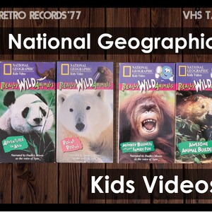 National Geographic Kids, Really Wild Animals VHS, Polar Prowl ...