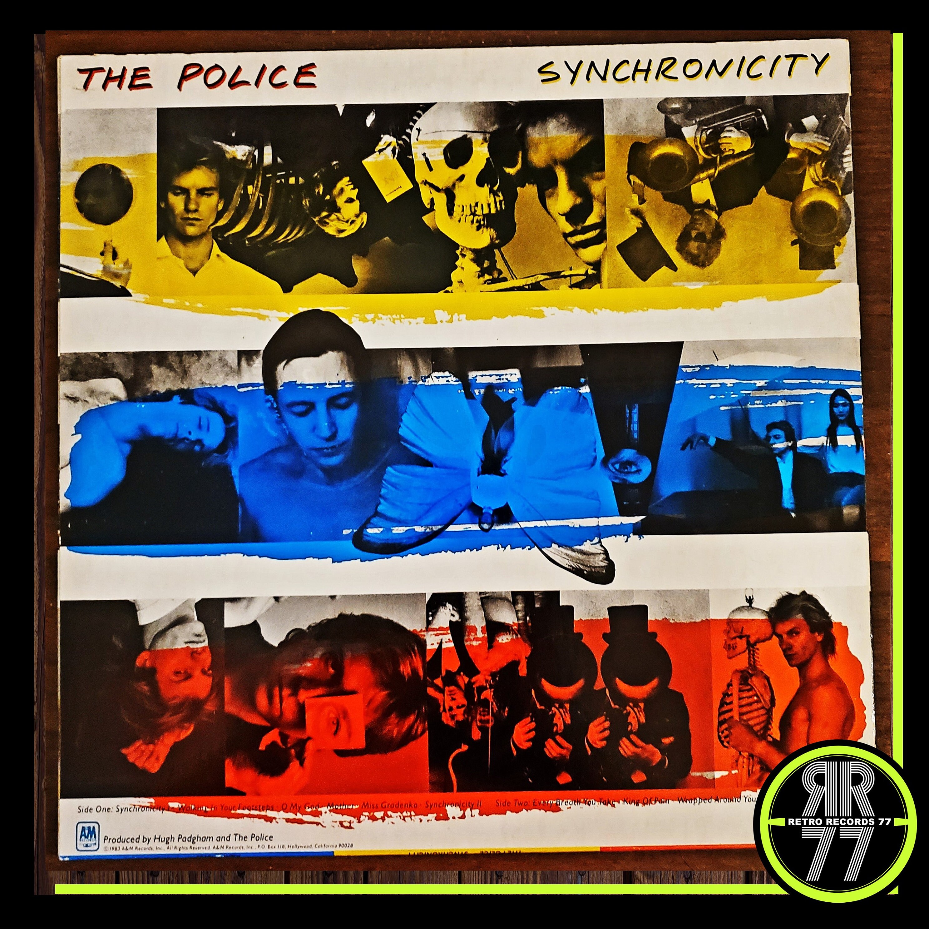 The Police – Synchronicity Vintage Album, 1983, SP-3735, Every