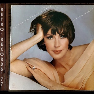 Vintage Record: Helen Reddy, Helen Reddy - No Way To Treat A Lady, 1975, Album, LP, Vinyl, Record, Album