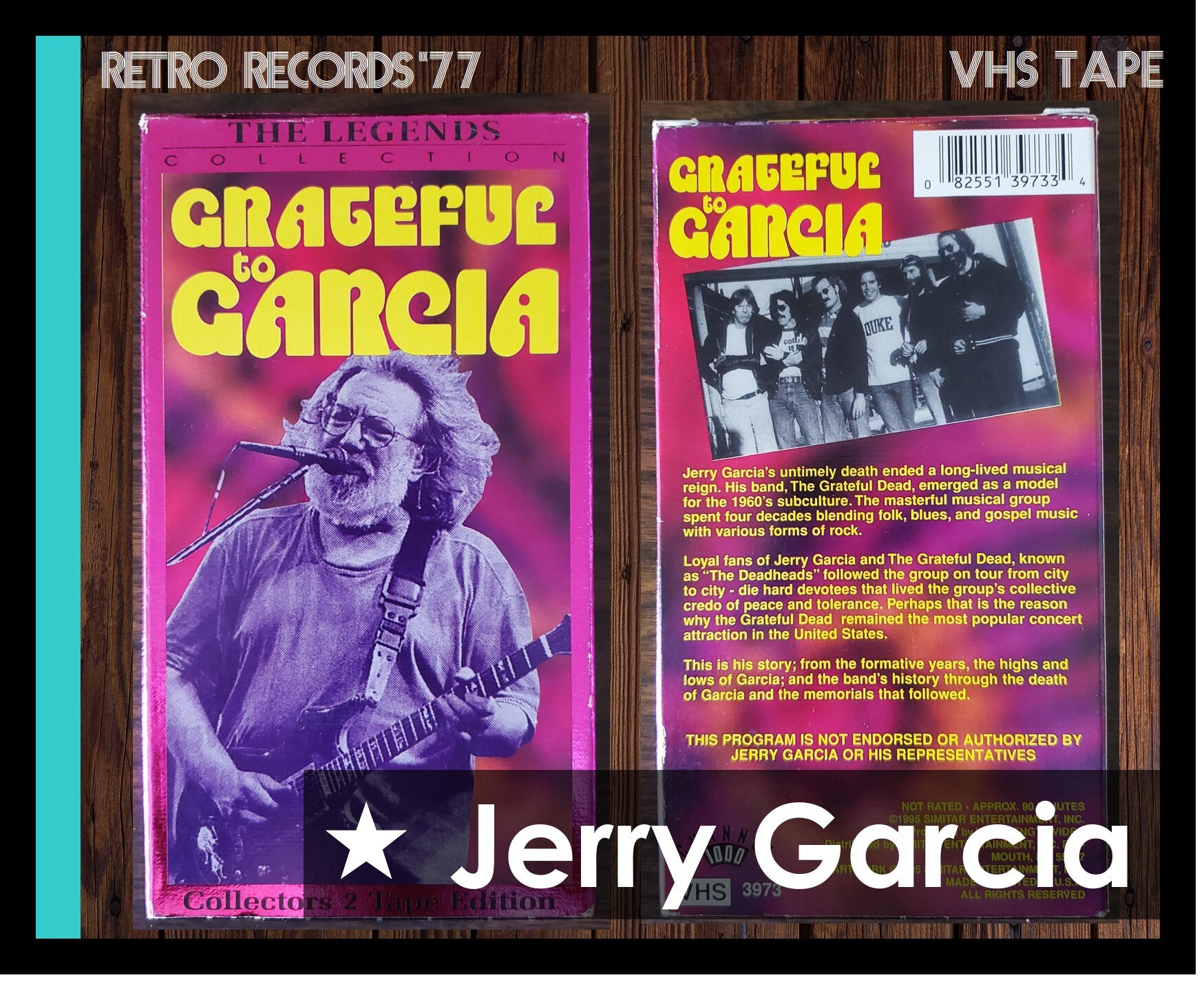 未使用・未開封品)Grateful to Garcia [VHS]