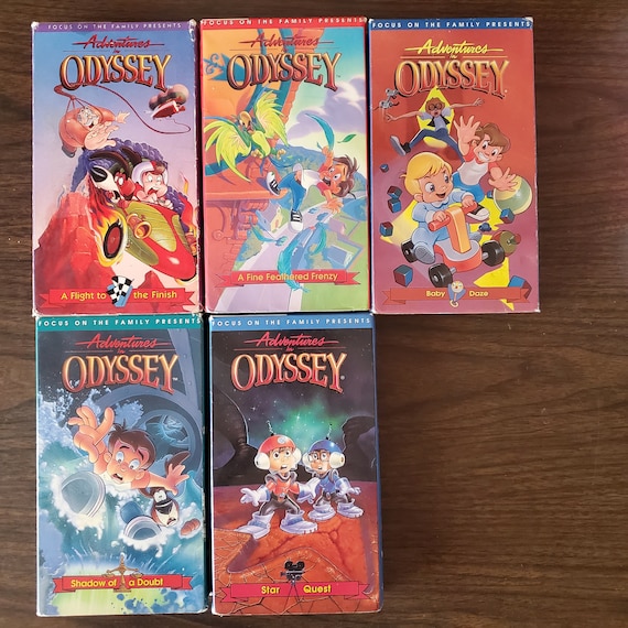 Adventures in Odyssey Animated Series VHS Tapes 5 Episodes - Etsy Adventures in Odyssey Animated Series VHS Tapes 5 Episodes - Etsy