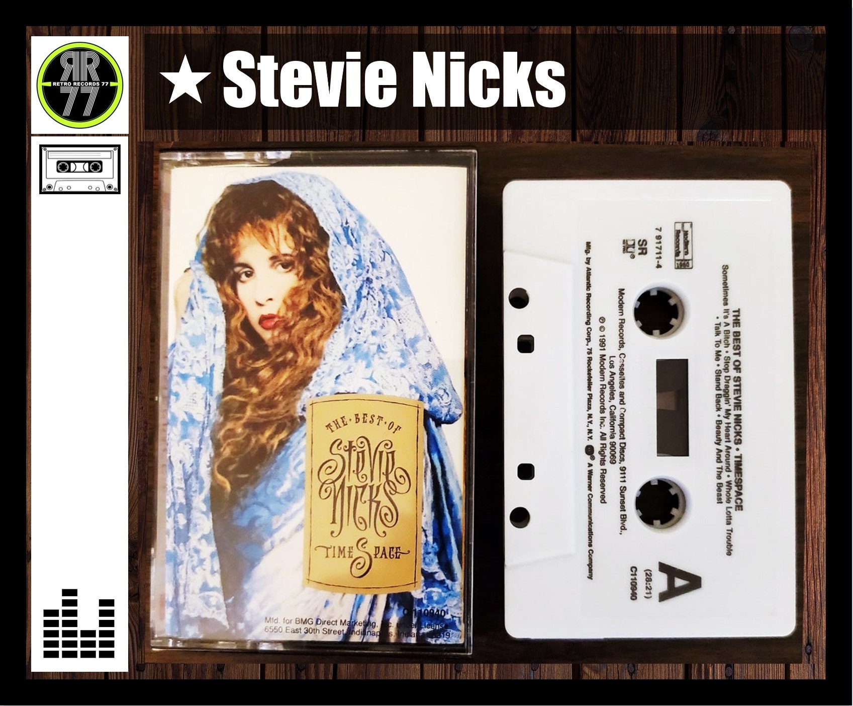 1991 Stevie Nicks Timespace The Best Of Stevie Nicks Etsy de