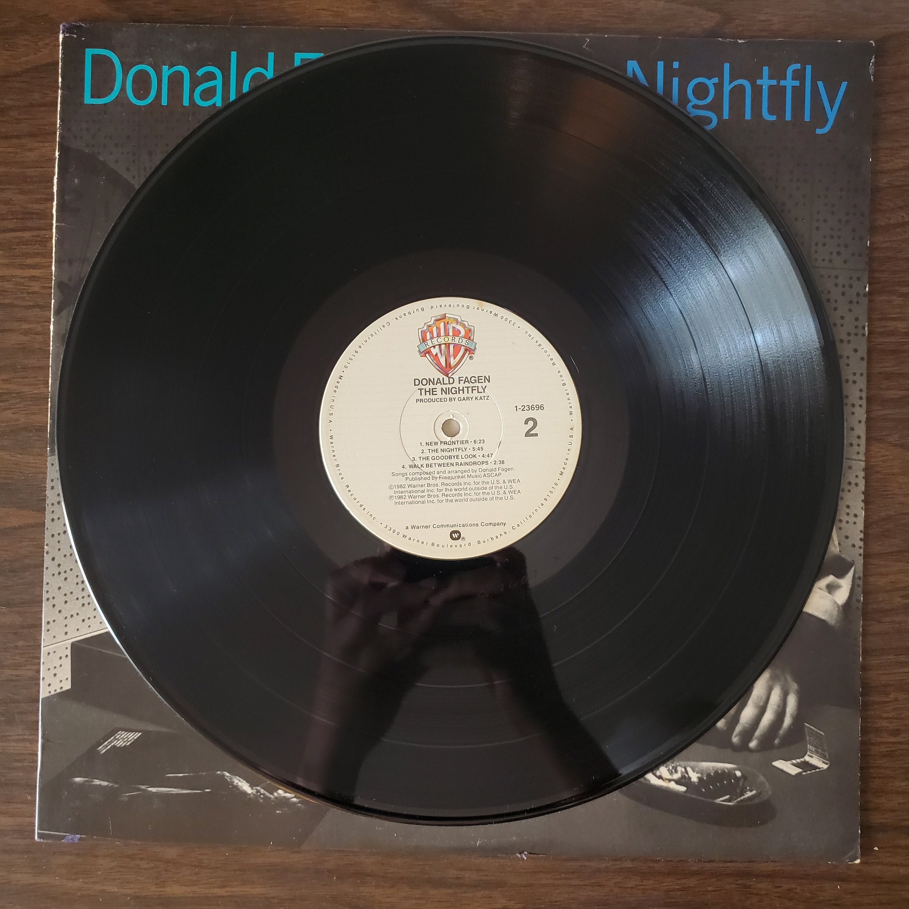 1982 Donald Fagen-the Nightfly LP Jazz 1-23696 Album - Etsy