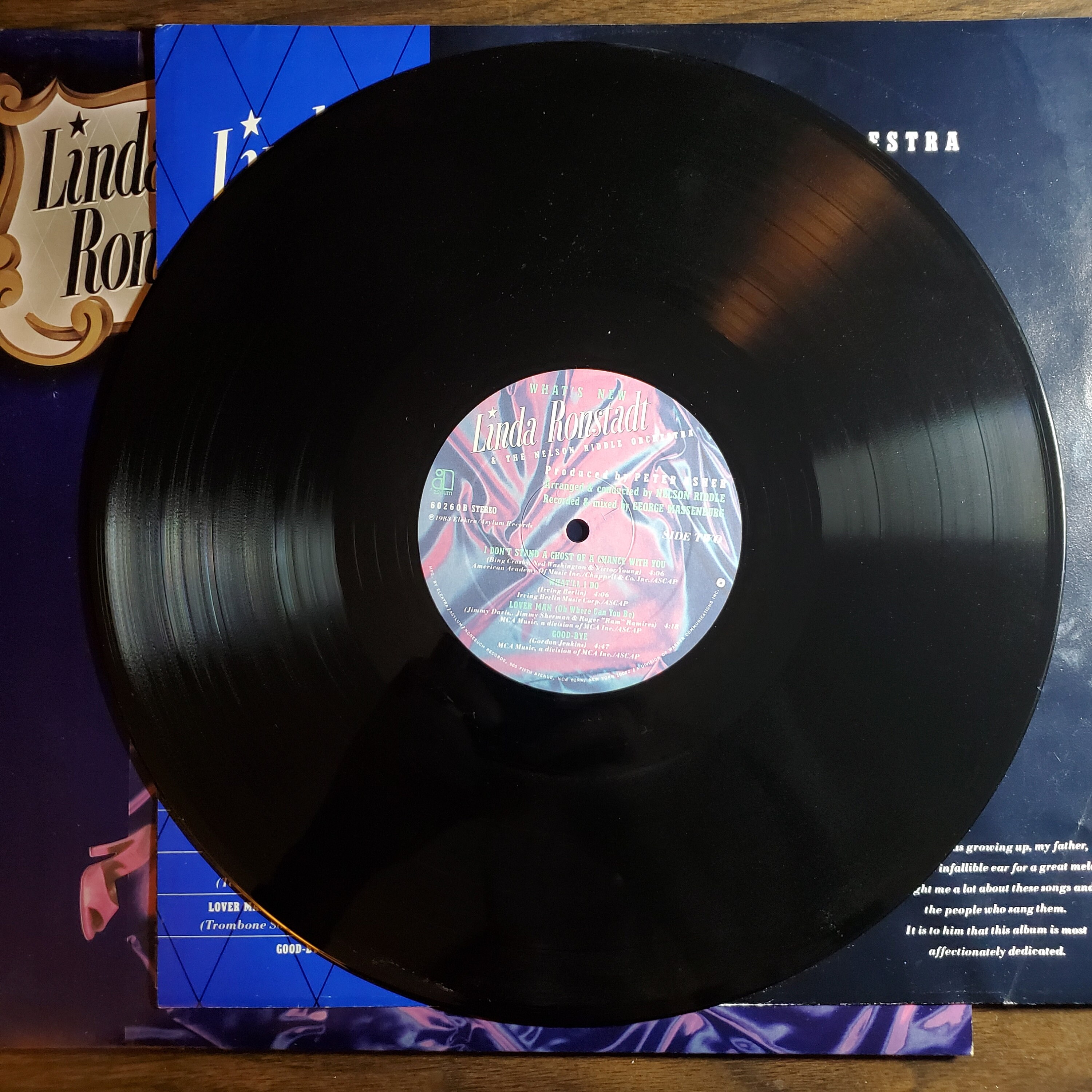 Vintage Record: Linda Ronstadt & the Nelson Riddle - Etsy