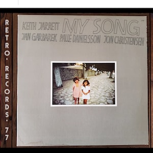 Vintage Album:  Keith Jarett - My Song, 1978, Jazz Quartet, Jazz, Piano, Free Jazz, Contemporary Jazz, LP, Vinyl, Records, Album