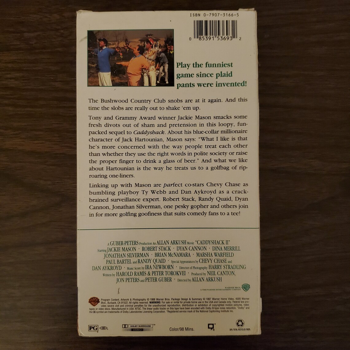 Caddyshack II VHS Happy Gilmore VHS Golf Comedy Adam Etsy
