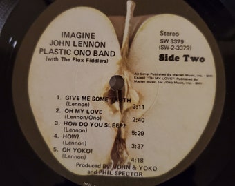 1971 John Lennon – Imagine Album - Etsy