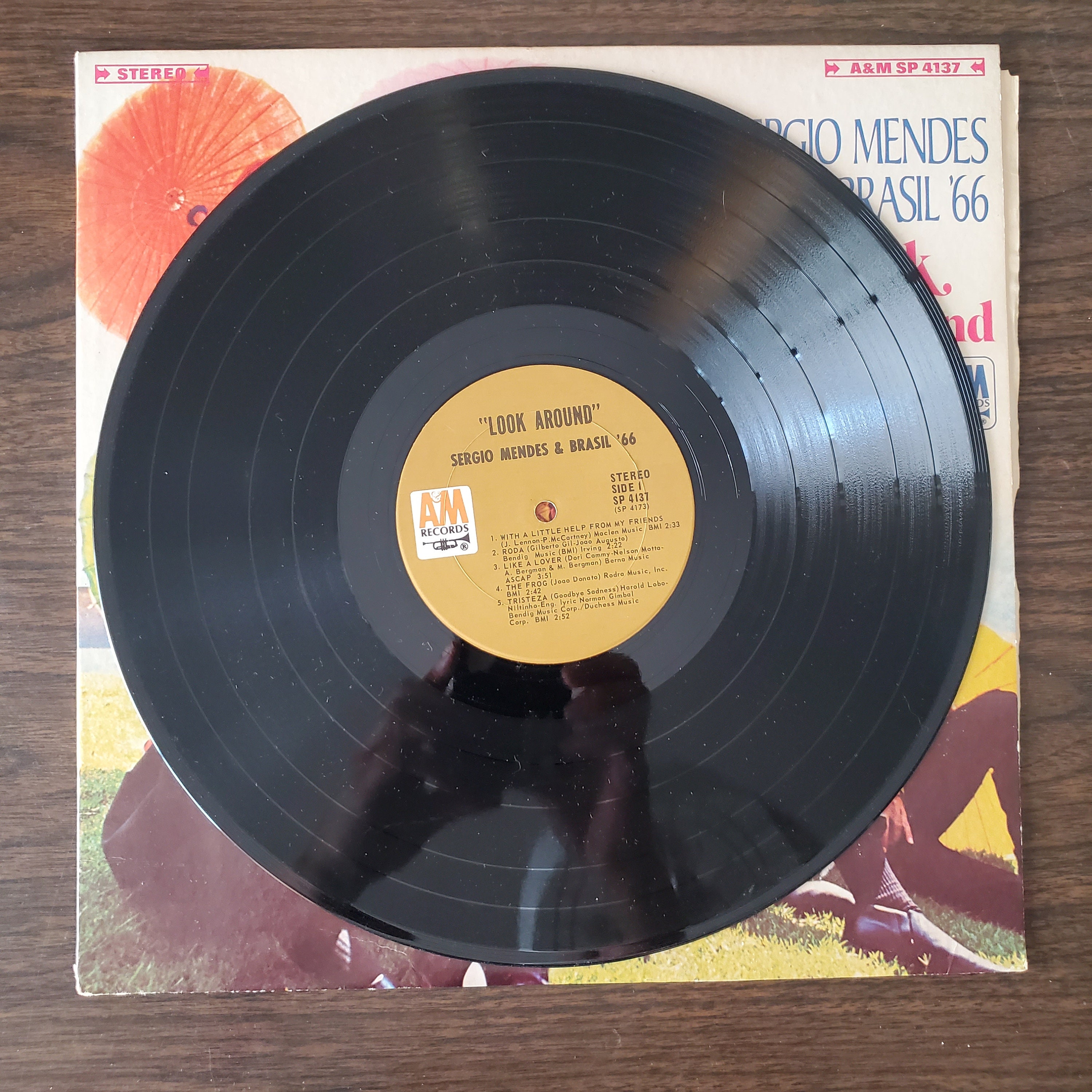 9【『Tristeza』レアカバー/デンマーク原盤】sergio mendes Tristeza (Goodbye Sadness) ‑ 曲・歌詞：Sergio Mendes