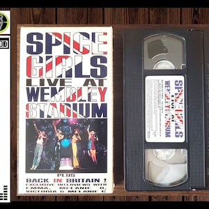 1998 VHS: Spice Girls-Live At Wembley Stadium Plus Back In Britain! Exclusive Interviews