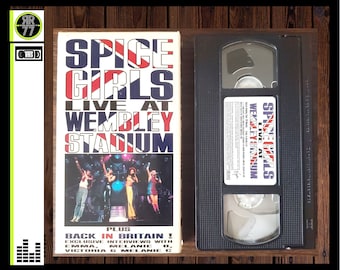 1998 VHS: Spice Girls-Live At Wembley Stadium Plus Back In Britain! Exclusive Interviews