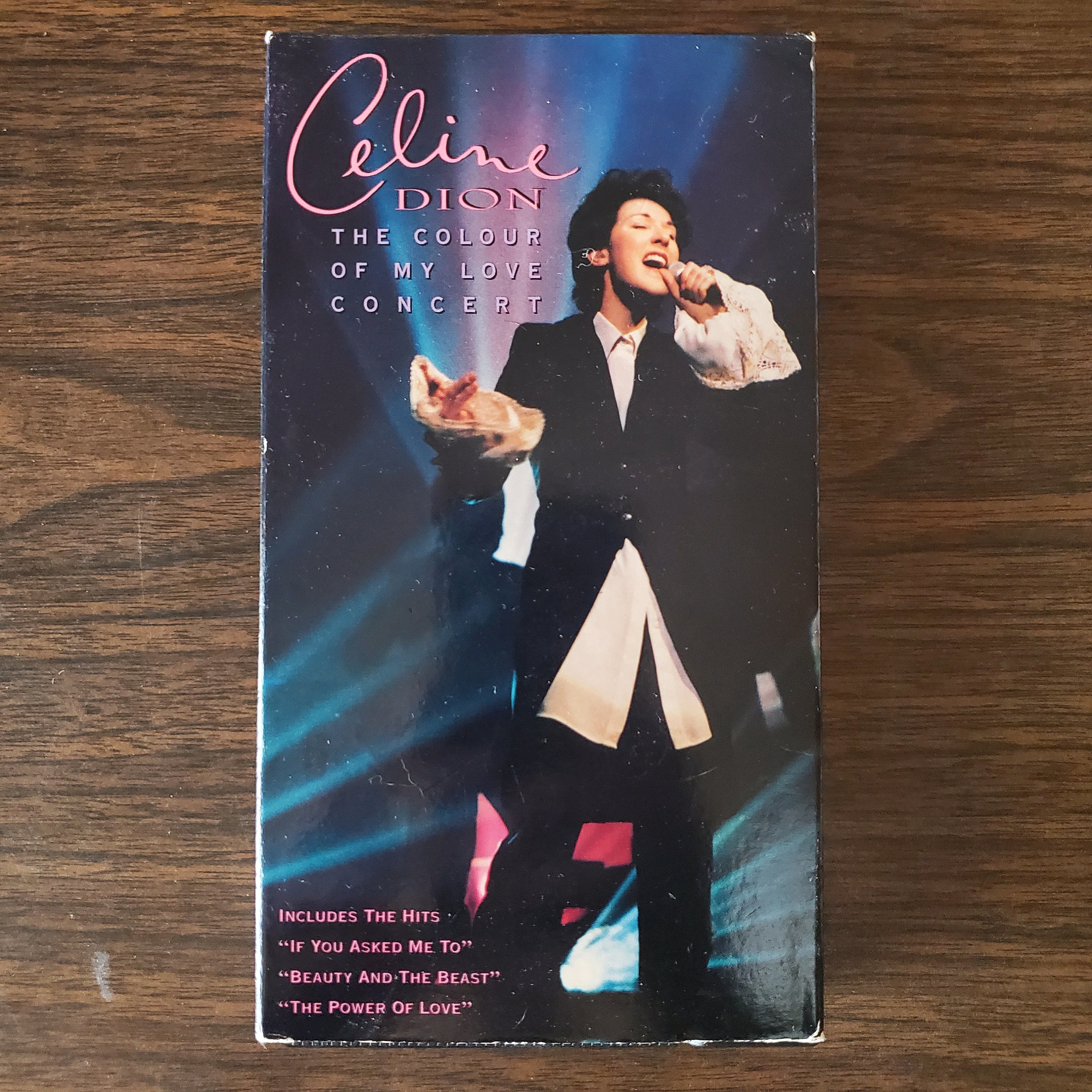 1995 Celine Dion Colour of My Love Concert VHS Tape - Etsy