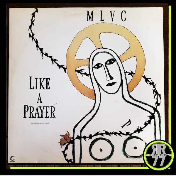 Madonna – Like A Prayer vintage Maxi-Single, 1989, Sire – 0-21170